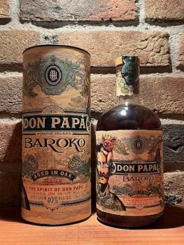 Rum Philippinen Don Papa Baroko 0,7 l Flasche in der Geschenkbox